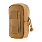 M-Tac PC Utility Pouch Elite Cordura, MOLLE-liitäntä ja Velcro-paneeli. Sopii säilytykseen, väri ruskea, mitat 13 x 6 x 3 cm