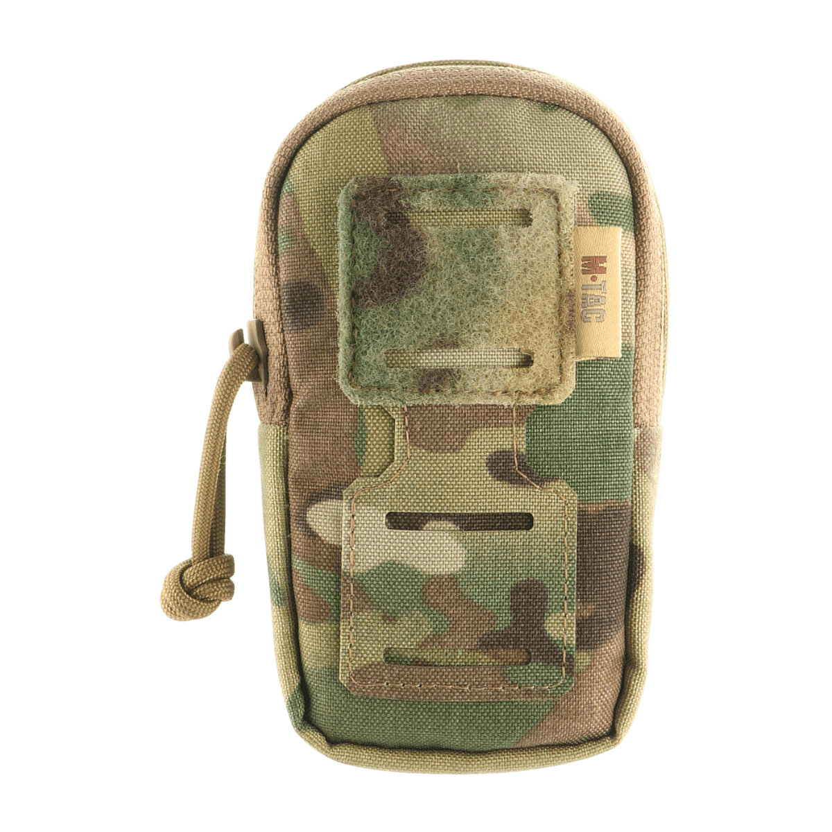 M-Tac PC Utility Pouch Elite camo, monipuolinen CORDURA-tasku MOLLE-liitännällä ja Velcro-paneelilla patchien kiinnitykseen