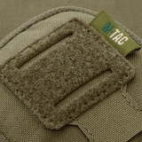 Lähikuva M-Tac PC Utility Pouch Elite Velcro-paneelista, valmistettu 500D Cordurasta, MOLLE-liitäntä, sopii pienille tavaroille