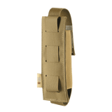 M-Tac Tourniquet Pouch Elastisk med MOLLE Gen.II Cordurasta, vaaleanruskea väri, nopea pääsy elastisella kiinnityksellä ja Cordura-saumoilla.