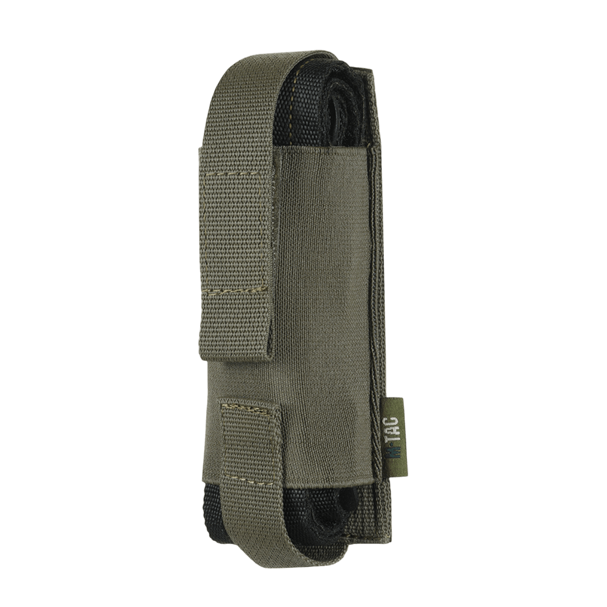 M-Tac Tourniquet Pouch Elastisk med MOLLE Gen.II Cordura Squadron C-A-T tourniquetin turvalliseen säilytykseen, nähty sivulta.