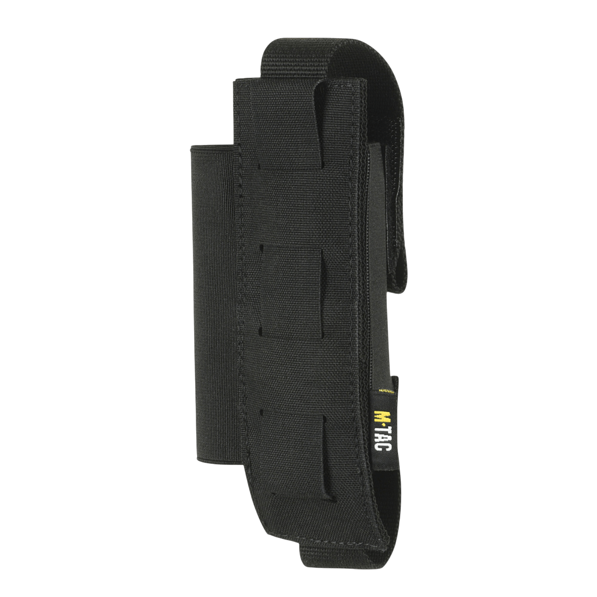 M-Tac Elastisk Tourniquet Pouch Molle Gen.III mustasta Cordura Squadron -materiaalista, 15 x 5 cm.