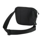 M-Tac Sphaera Hex Hardsling Taske Gen.II Elite säädettävällä olkahihnalla ja kompaktilla muotoilulla, mustaa Cordura- ja Hex-polyester-materiaalia.