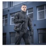 M-Tac Satellite Magnettaske Gen. II Elite Hex, musta Cordura Hex ja Cordura 10, NIJ-sertifiointi, tuotekuvas galleria-asento 1.