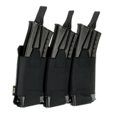 M-Tac Elastinen Triple Magazine Pouch Elite kolmelle AK/AR-lippaalle kevyt ja kompakti muotoilu, MOLLE Laser Cut.