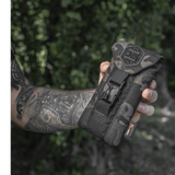M-Tac Smartphone Lomme Elite Large Hex maastokuvioinnilla ja WJ-magneettisoljella, tehty kestävästä CORDURA HEX -materiaalista.