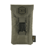 M-Tac Smartphone Lomme Elite Large Hex musta CORDURA HEX -materiaalista WJ-magneettisoljella.