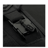 M-Tac Smartphone Lomme Elite Large Hex musta CORDURA HEX ja WJ-soljella, tyylikäs ja kestävä muotoilu.