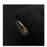 M-Tac Smartphone Lomme Elite Large Hex CORDURA HEX -kankaasta, musta laukkusetiketti, kestävä arkipäivän käyttöön.