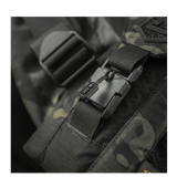 M-Tac Smartphone Lomme Elite Large Hex WJ-magneettisoljella CORDURA HEX -materiaalista, musta muotoilu.