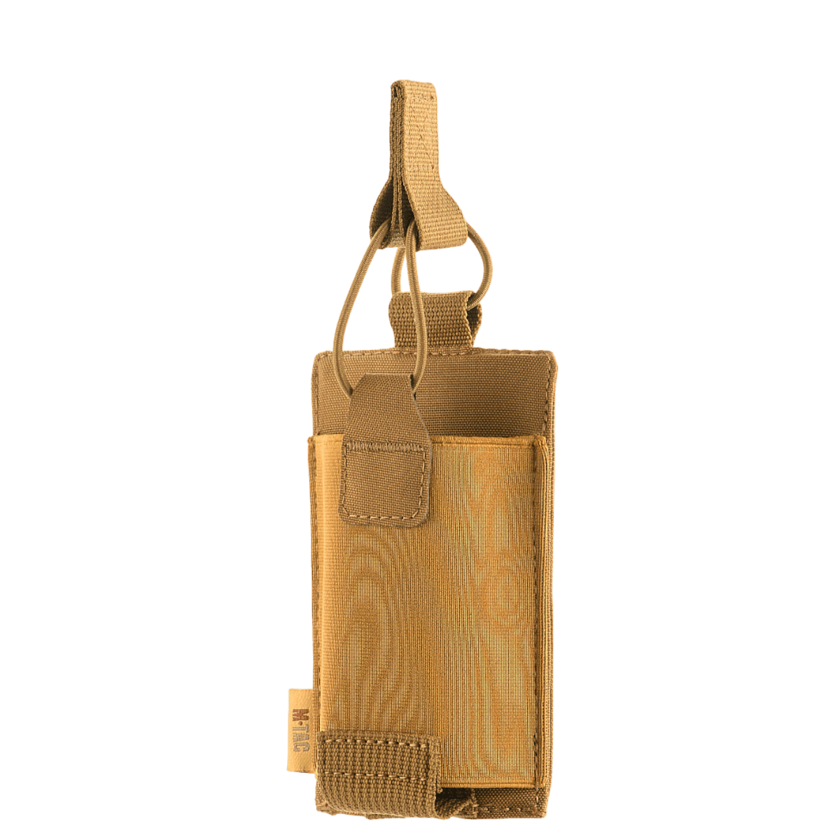 M-Tac elastinen lippatasku yhdelle lipalle Elite Cordura coyote, kestävä materiaali, varma kiinnitys, galleria-asento 1.