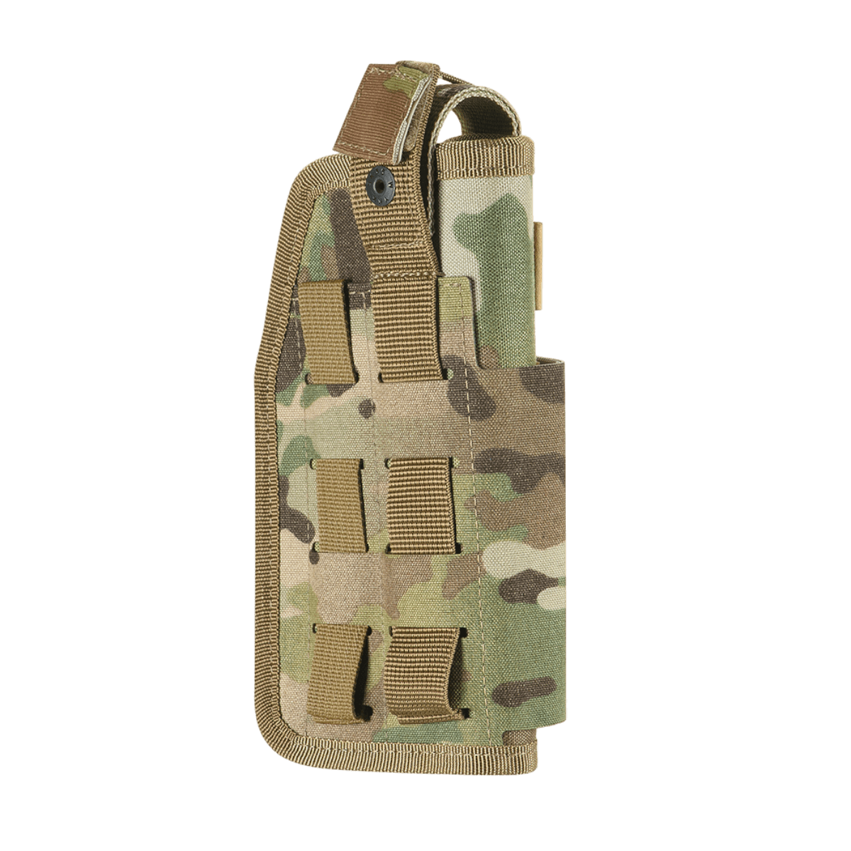 M-Tac Universal taktinen kotelo Elite vasen laminoitu Cordura 500D, säädettävä istuvuus, NIJ-sertifiointi, galleria-asento 1.