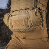 M-Tac taktinen käsilämmitin Elite Cordura 500D:stä pehmeällä fleecevuorella kylmiin olosuhteisiin, eristetty G-Loftilla.