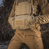 M-Tac taktinen käsilämmitin Elite kestävä Cordura 500D ja Polartec-fleecevuori, sopii kylmiin olosuhteisiin.