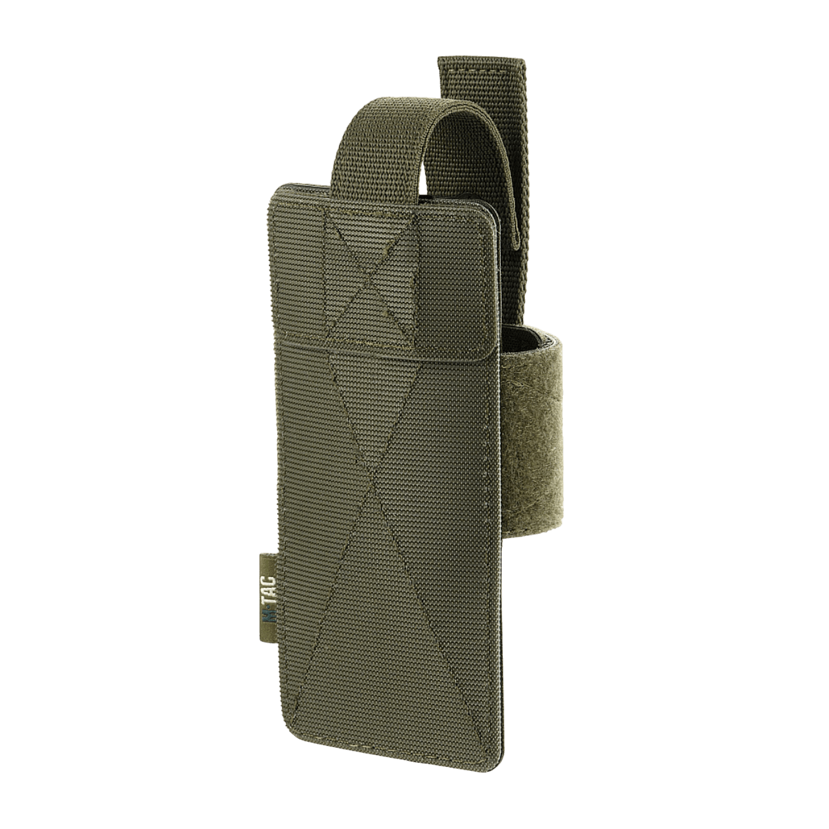 M-Tac modulaarinen universalinen Lås Light -pistoolikotelo piilotettuun kantoon ja taktiseen käyttöön, Velcro-kiinnitys.
