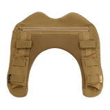 M-Tac olkapääpehmuste Plate Carrier Cuirass QRS:lle kestävässä Cordura-kankaassa, 3D-mesh ilmanvaihtoon ja painonjakoon.