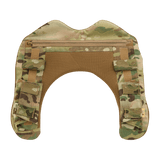 M-Tac olkapääpehmuste Plate Carrier Cuirass QRS:lle kestävässä Cordura-kankaassa, 3D-mesh-paneelit ja erityishihnat mukavaan kantamiseen.