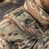 M-Tac olkapääpehmuste Plate Carrier Cuirass QRS:lle camo-kuosissa, parantaa mukavuutta ja painonjakoa, kestävä Cordura ja 3D-mesh-sisäosa.