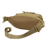 M‑Tac Bæltetaske Elite Hex, kompakti Cordura 500D -laukku YKK-vetoketjuilla ja Woojin-soljilla, takanäkymä.