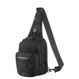 M-Tac Cross Taske Slim Elite Hex mustassa Cordura-materiaalissa, säädettävällä remmillä ja kestävillä YKK-vetoketjuilla, tyylikäs ja käytännöllinen päivittäiseen käyttöön.