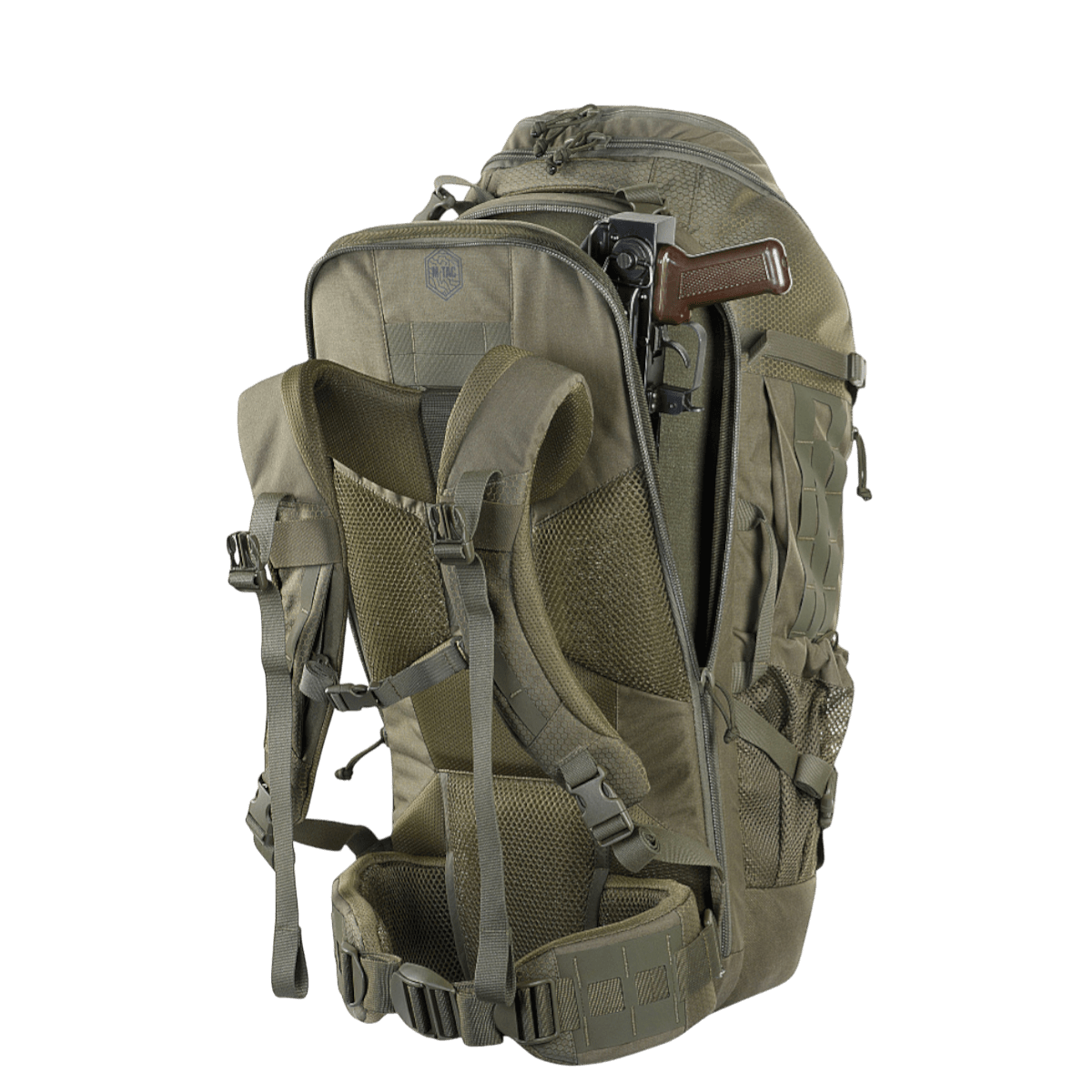 M-Tac reppu Large Elite Hex Gen. IV, kestävä Cordura-laukku ergonomisella muotoilulla, sopii aseiden säilytykseen. Tyylikäs ja toiminnallinen.