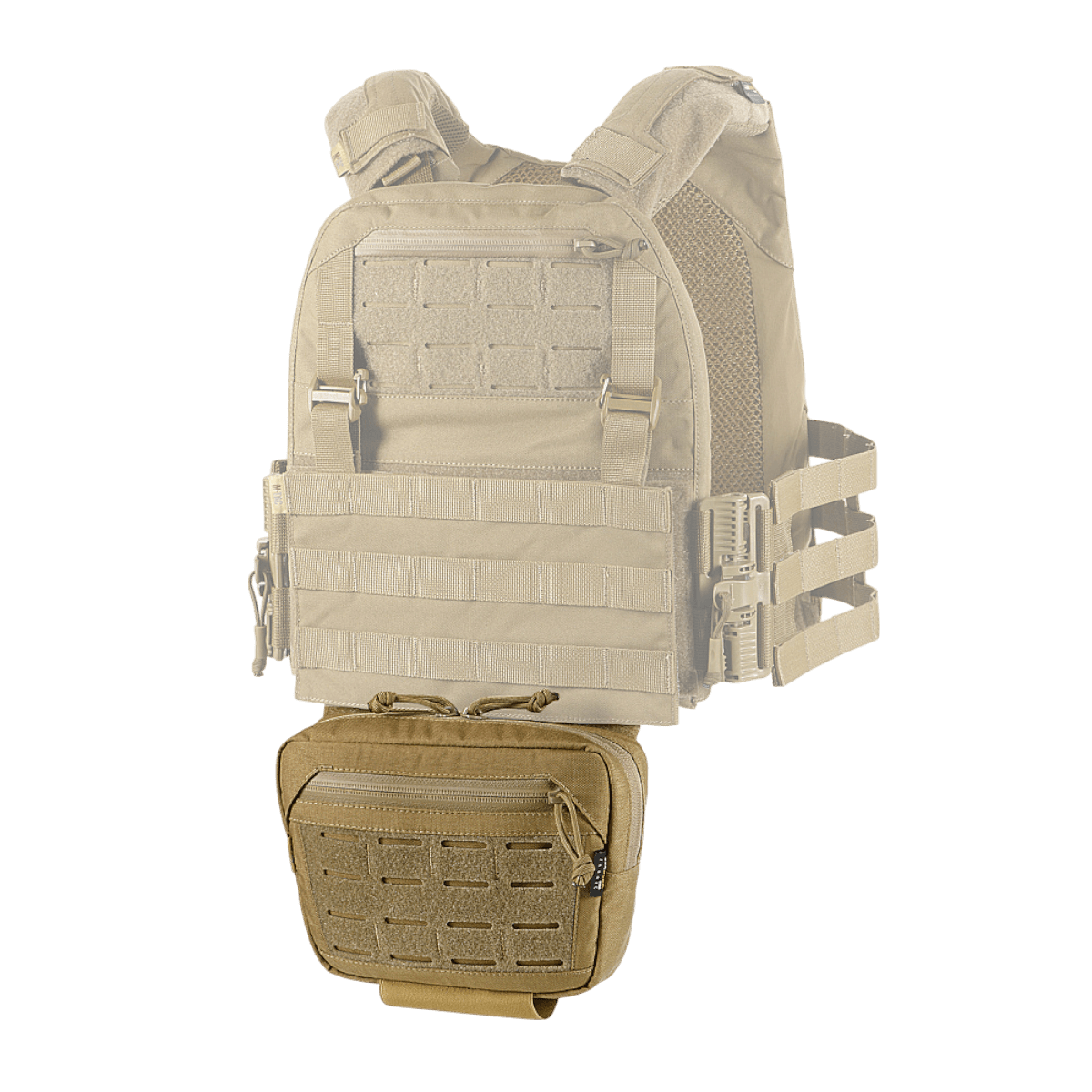 M-Tac Lomme til Tilbehør Lower Large Elite Plate Carrier, kulutusta kestävä Cordura 500D, toimiva MOLLE-järjestelmä, galleria-asento 1.