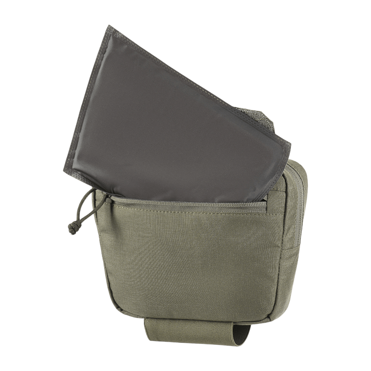 M-Tac Lomme til Tilbehør Lower Large Elite Plate Carrier kestävässä Cordura 500D -materiaalissa, NIJ-sertifiointi, näkymä galleria-asennossa 1, oliivinvihreä malli.