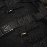 M-Tac insertit reppuun (3 kpl) musta Velcro ja hihnat optimaaliseen kiinnitykseen aseille ja varusteille laukkuissa.