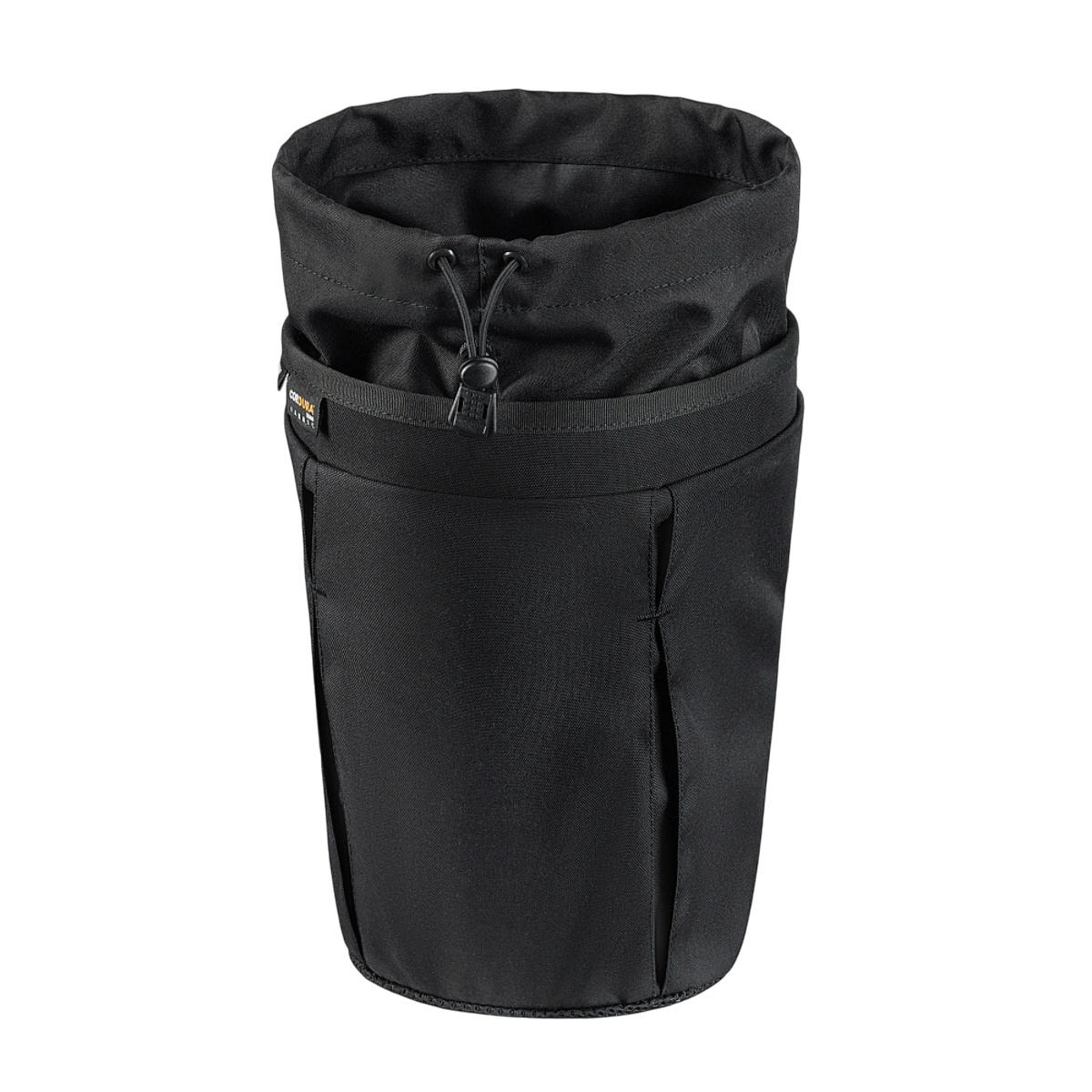 Musta M‑Tac Magasinsæk Dump Pouch Lite Elite quick-pull -suljinnalla ja MOLLE-kiinnityksellä, valmistettu kestävästä Cordura 500D -materiaalista.