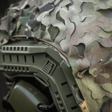 M‑Tac Vilha Hjelmcover FAST Multicam-kuvio Cordura 500D:llä suojaukseen ja naamiointiin FAST-kypärissä.
