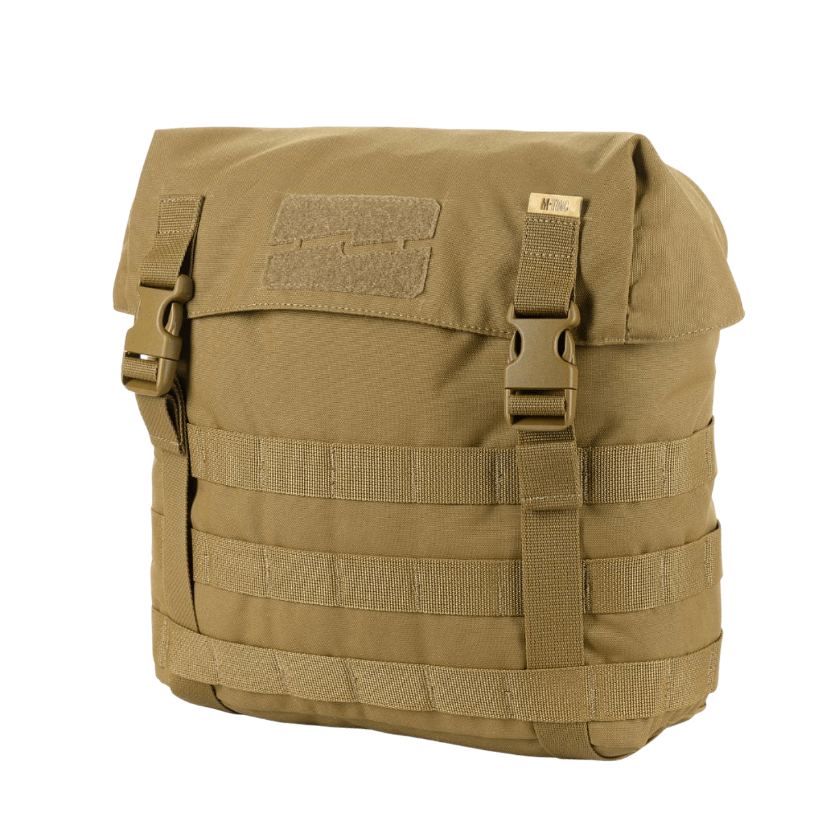 M-Tac Pouch Sukharka Gen.3 XL kestävästä Cordura 500D:stä, MOLLE-järjestelmällä ja Velcro-paneelilla merkeille, kenttä- ja assault-tasku.