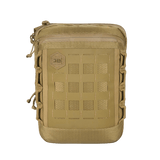 M-Tac Tablet Bag Laser Cut Hex Cordurasta, Laser Cut MOLLE, litteä ja käytännöllinen EDC:lle ja nopeaan pääsyyn piilotettuun aseosastoon.