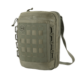 M-Tac Tablet Bag Laser Cut Hex Cordura:lla, Laser Cut MOLLE etuosassa; sopii piilotetulle aseosastolle, tabletille ja A4-asiakirjoille.