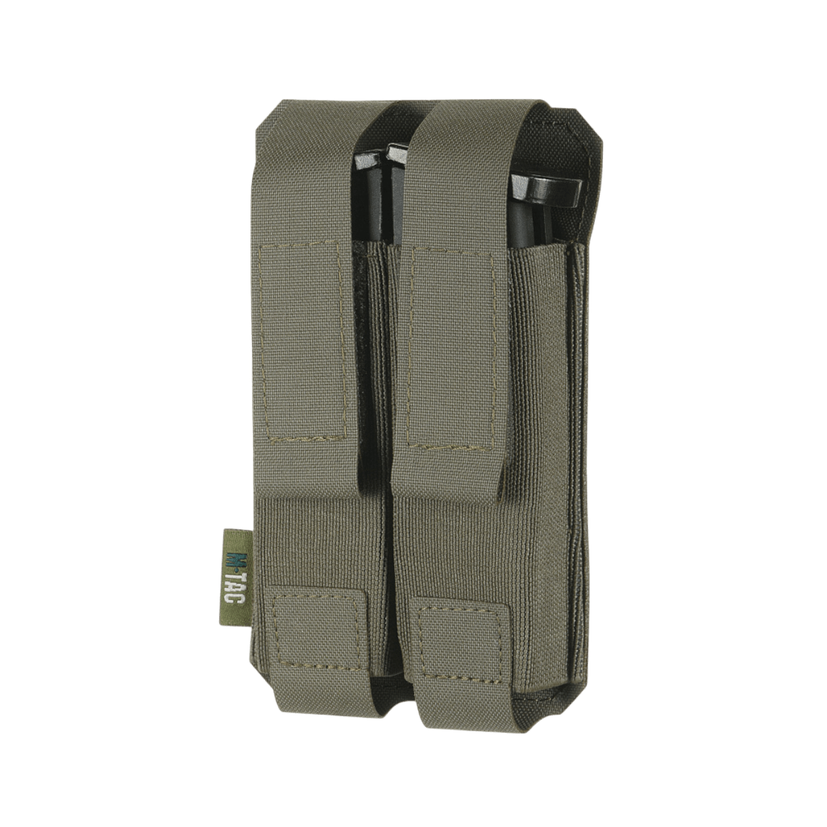 M-Tac Dobbeltlomme APS Laser Cut Gen. II | taktinen design kestävässä Cordura-materiaalissa kahden APS-magasiinin kiinnitykseen, galleria-asento 1.