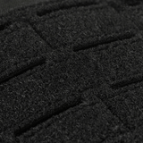 Lähikuva Cordura-kankaasta M-Tac STURM Elite -repussa, näyttää tekstuurin ja muotoilun.