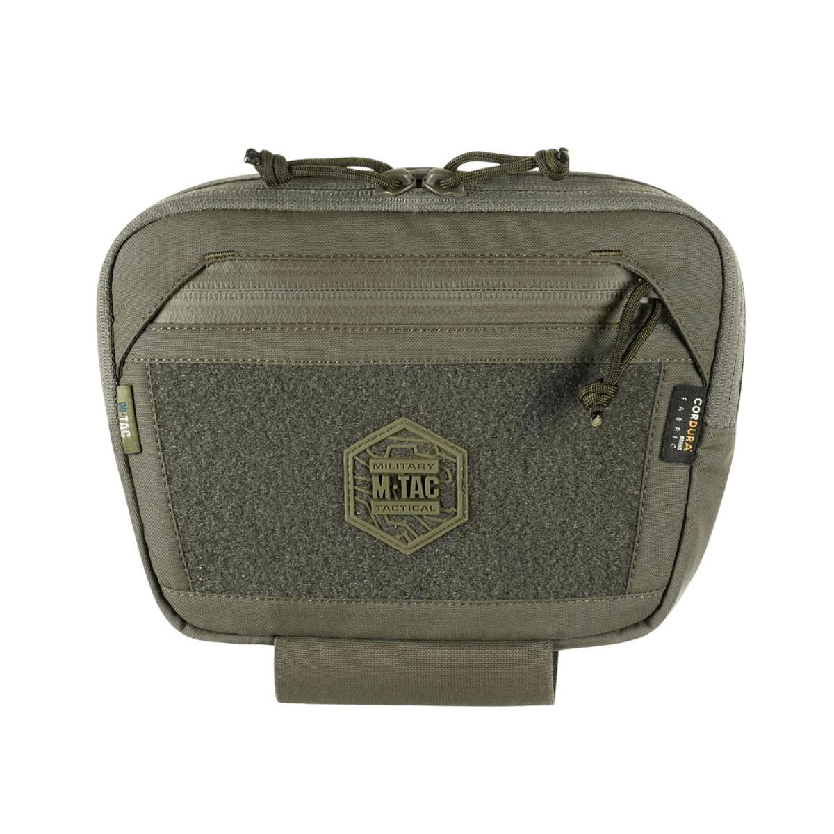 M-Tac Large Elite Gen.II -olkalaukku Cordura 500D:stä, taktinen muotoilu ja etu-Velcro-paneeli säilytykseen.