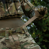M‑Tac Internal Tiger -vyö käytössä, sopii sotilaalliseen ja taktiseen varustukseen, Cordura 500D.