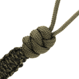 M-Tac Knife Lanyard Scandinavian punottu paracord taskuveitsille, käytännöllinen ja tyylikäs lisä, parantaa otetta ja liikkuvuutta.