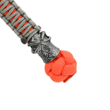 M-Tac Knife Lanyard Ninja paracord, cupronickel detalje, korostaa tyyliä ja toiminnallisuutta, 14,5 cm pitkä
