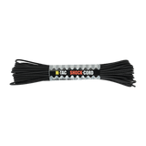 Musta M-Tac Paracord Shock-Cord 15m sotilaalliseen ja ulkokäyttöön, elastisk og stærk, ihanteellinen friluftsliv og sport