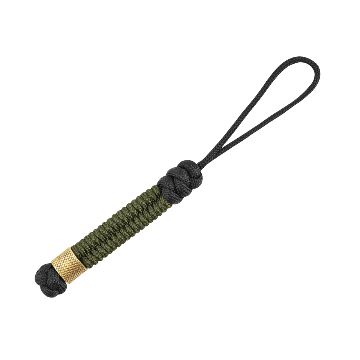 M-Tac Viper Cylindre Lanyard Stainless Steel koristetulla skandinaavisella helmellä kierretyssä paracordissa, lisää tyyliä ja toimivuutta.