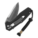 M-Tac Knife Lanyard Celtic kiinnitetty taittoveitseen, tyylikäs paracord-lisävaruste käytännölliseen käyttöön.