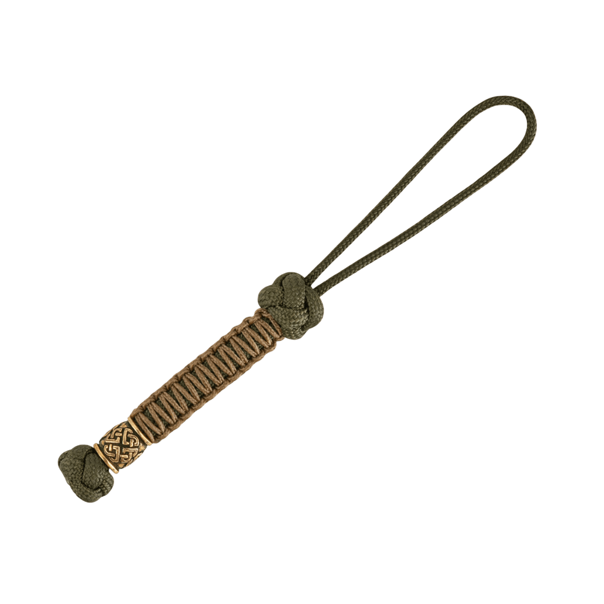 M-Tac Knife Lanyard Celtic, punottu paracord, tyylikäs veitsilisävaruste joka korostaa käyttäjän persoonaa.