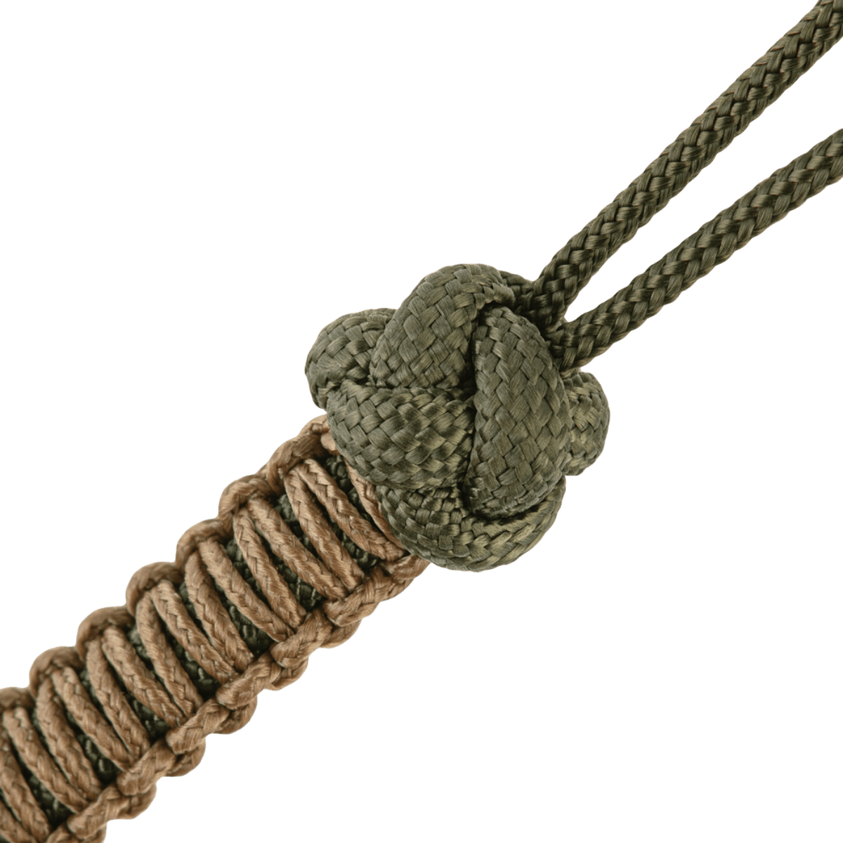 M-Tac Knife Lanyard Celtic, punottu paracord, tyylikäs ja käytännöllinen veitsilisävaruste personointiin, mukana lisänaru.