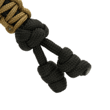 M-Tac Loopy Snake Skull Lanyard paracordilla, tyylikäs lisävaruste veitsille, taskulampuille ja vastaaville varusteille, joustava ja kestävä.