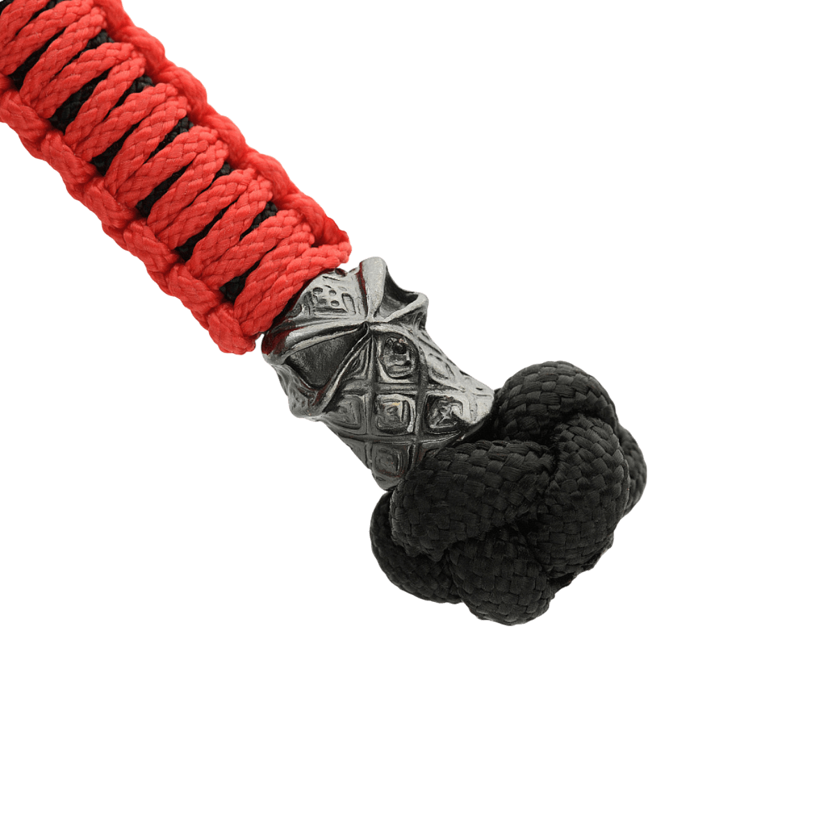 M-Tac Ninja Ver.2 Lanyard punotulla paracordilla ja cupronickel Ninja- koristuksella, ihanteellinen veitsille ja pienvarusteille.