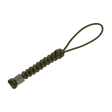 M-Tac Viper Lanyard Stainless Steel punotulla paracordilla ja ruostumattomasta teräksestä tehdyllä Viper-helmellä, tyylikäs ja käytännöllinen veitsilisävaruste.