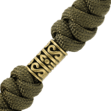 M-Tac Zeus Lanyard, punottu paracord ja koristeellinen muotoilu, joustava rakenne.
