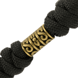 M-Tac Zeus Lanyard, punottu paracord messinkidetaljilla, ihanteellinen veitselle ja varusteille, tyylikäs ja joustava malli.