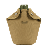 M-Tac Flaskeholder MOLLE kulutusta kestävästä polyesterista retkeilyyn tai kenttätyöhön, nappisuljenta ja tyhjennysreikä, kiinnitetään MOLLE-järjestelmällä.